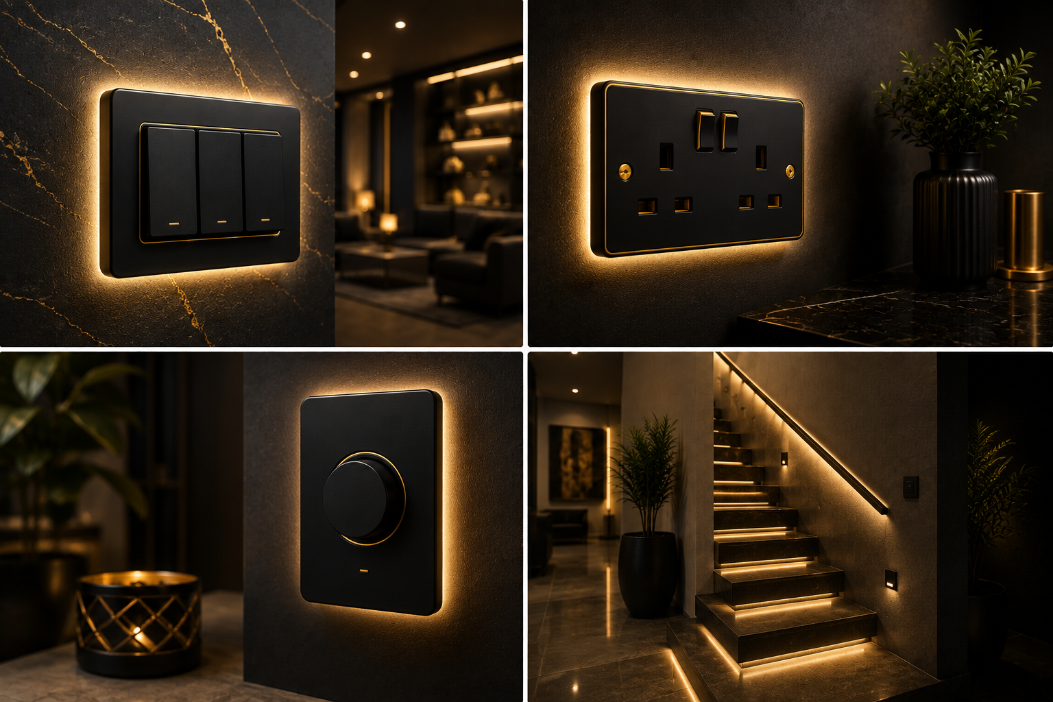 Interior electrical and lighting project